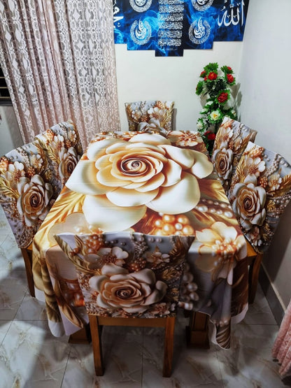 Original 3D Printed Dining Chair Table Cover