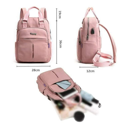 🎒 New Leisure Nylon Ladies China Backpack 👜