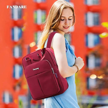 🎒 New Leisure Nylon Ladies China Backpack 👜