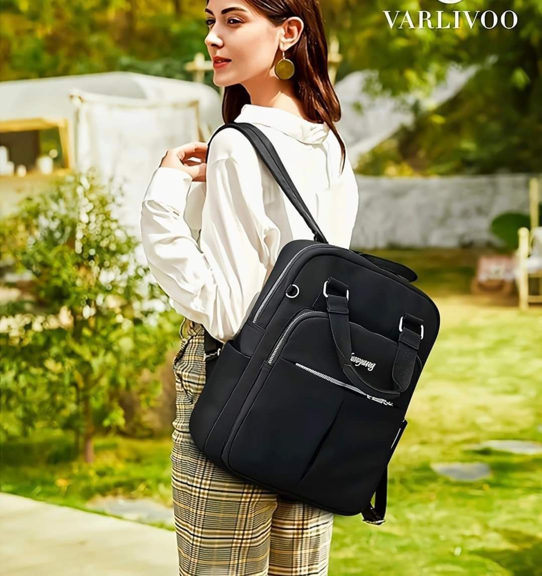 🎒 New Leisure Nylon Ladies China Backpack 👜