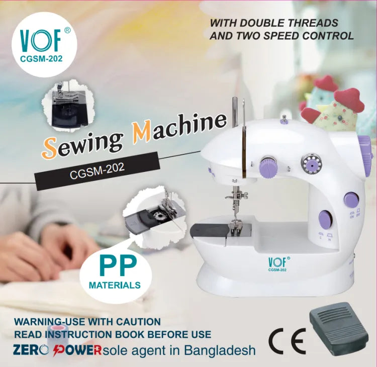 Portable Mini Sewing Machine - VOF CGSM202